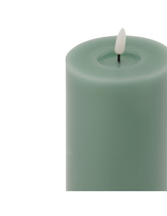 Hill Interiors Luxe Collection Melt Effect 3.5x9 Sage LED Wax Candle 23039 - Authentic Hill Interiors furniture directly from F 2