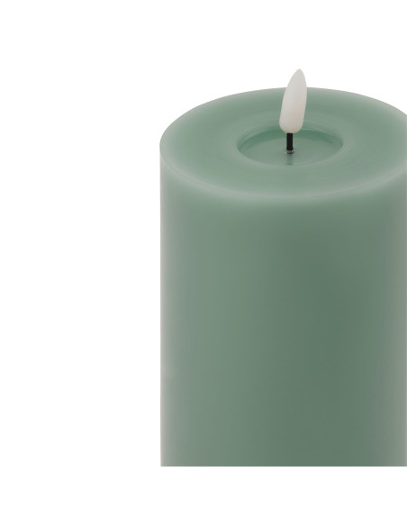 Buy Hill Interiors 23039 Luxe Collection Melt Effect 3.5x9 Sage LED Wax Candle online in UK with fast delivery from FastDaddy U