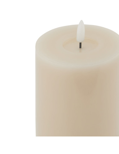 Buy Hill Interiors 23033 Luxe Collection Melt Effect 3.5x9 Taupe LED Wax Candle online in UK with fast delivery from FastDaddy