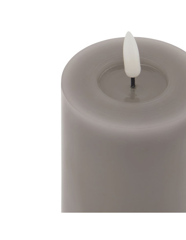 Buy Hill Interiors 23043 Luxe Collection Melt Effect 3x4 Grey LED Wax Candle online in UK with fast delivery from FastDaddy UK,