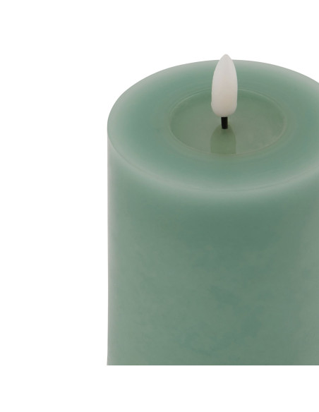 Buy Hill Interiors 23037 Luxe Collection Melt Effect 3x4 Sage LED Wax Candle online in UK with fast delivery from FastDaddy UK,