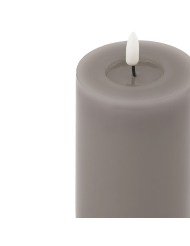 Buy Hill Interiors 23044 Luxe Collection Melt Effect 3x6 Grey LED Wax Candle online in UK with fast delivery from FastDaddy UK,