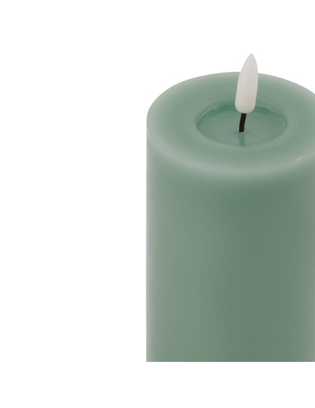 Buy Hill Interiors 23038 Luxe Collection Melt Effect 3x6 Sage LED Wax Candle online in UK with fast delivery from FastDaddy UK,