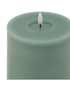 Hill Interiors Luxe Collection Melt Effect 5x5 Sage LED Wax Candle 23040 - Authentic Hill Interiors furniture directly from Fas 2