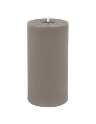 Hill Interiors Luxe Collection Melt Effect 6x12 Grey LED Wax Candle 23048 - Authentic Hill Interiors furniture directly from Fa
