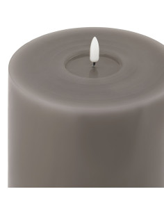 Hill Interiors Luxe Collection Melt Effect 6x12 Grey LED Wax Candle 23048 - Authentic Hill Interiors furniture directly from Fa 2