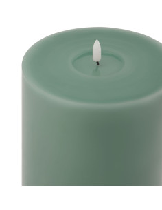 Hill Interiors Luxe Collection Melt Effect 6x12 Sage LED Wax Candle 23042 - Authentic Hill Interiors furniture directly from Fa 2