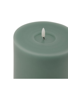 Hill Interiors Luxe Collection Melt Effect 6x8 Sage LED Wax Candle 23041 - Authentic Hill Interiors furniture directly from Fas 2