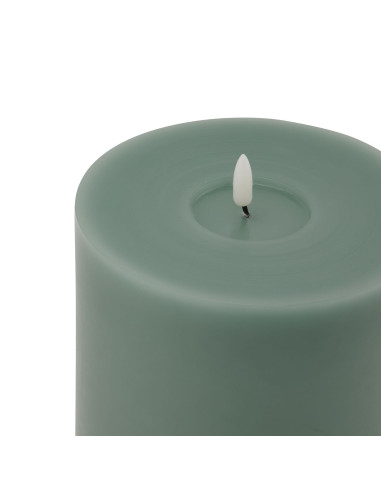 Buy Hill Interiors 23041 Luxe Collection Melt Effect 6x8 Sage LED Wax Candle online in UK with fast delivery from FastDaddy UK,