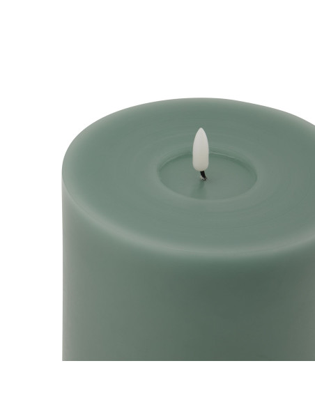 Buy Hill Interiors 23041 Luxe Collection Melt Effect 6x8 Sage LED Wax Candle online in UK with fast delivery from FastDaddy UK,