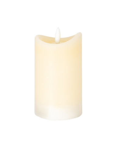 Hill Interiors Luxe Collection Natural Glow 2.75x5 Cream Melted LED Candle 24260 - Authentic Hill Interiors furniture directly