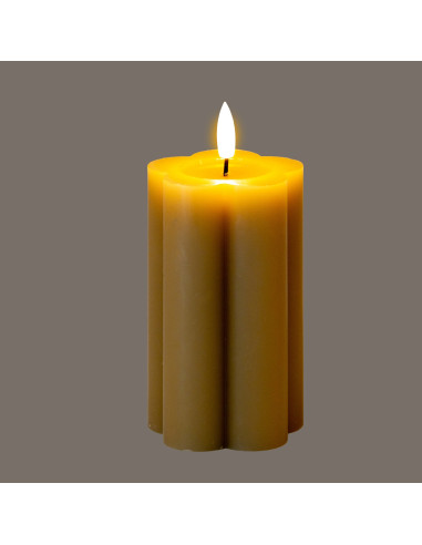 Buy Hill Interiors 24274 Luxe Collection Natural Glow 2.75x5 Stone LED Candle online in UK with fast delivery from FastDaddy UK