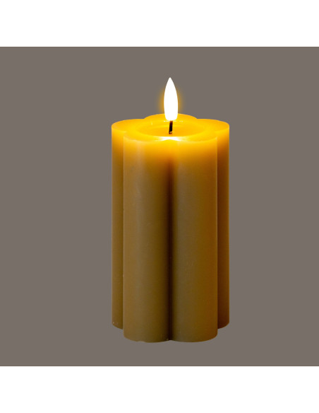 Buy Hill Interiors 24274 Luxe Collection Natural Glow 2.75x5 Stone LED Candle online in UK with fast delivery from FastDaddy UK