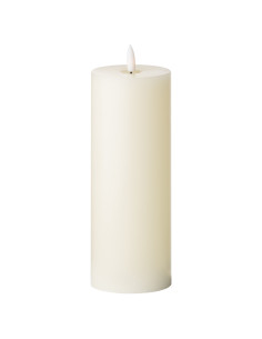 Hill Interiors Luxe Collection Natural Glow 3 x 8 LED Cream Wax Candle 19996 - Authentic Hill Interiors furniture directly from