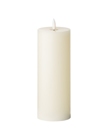 Hill Interiors Luxe Collection Natural Glow 3 x 8 LED Cream Wax Candle 19996 - Authentic Hill Interiors furniture directly from