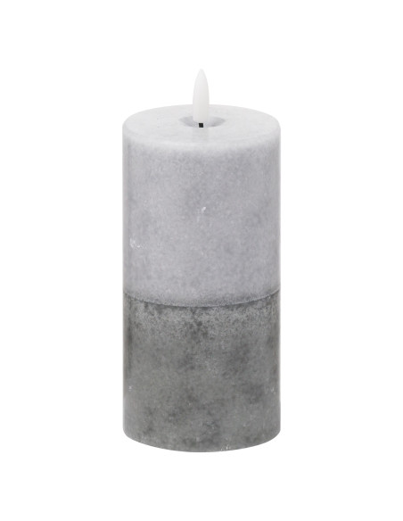 Hill Interiors Luxe Collection Natural Glow 3x6 Stone LED Wax Candle 20878 - Authentic Hill Interiors furniture directly from F