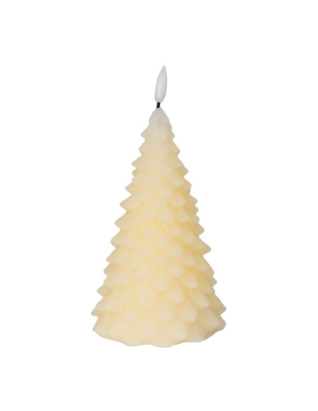 Hill Interiors Luxe Collection Natural Glow Cream Tree LED Wax Candle 24253 - Authentic Hill Interiors furniture directly from