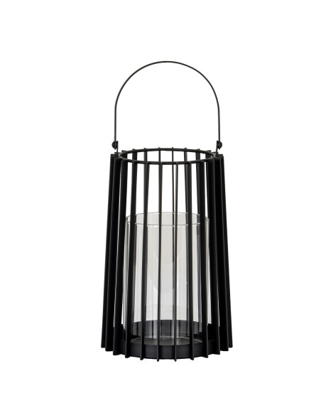 Hill Interiors Lynk Medium Lantern With Handle And Glass Candle Holder 24396 - Authentic Hill Interiors furniture directly from