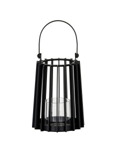Hill Interiors Lynk Small Lantern With Handle And Glass Candle Holder 24397 - Authentic Hill Interiors furniture directly from