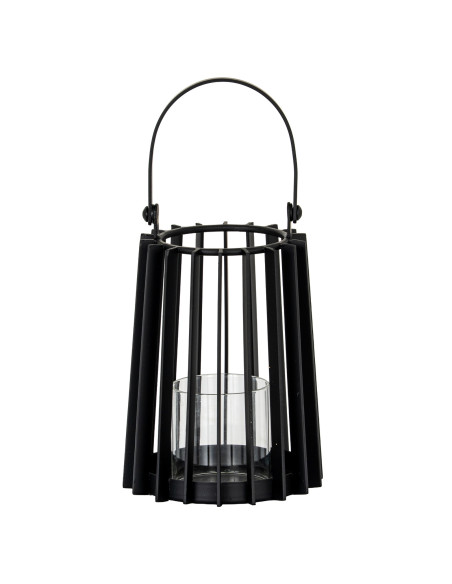 Hill Interiors Lynk Small Lantern With Handle And Glass Candle Holder 24397 - Authentic Hill Interiors furniture directly from