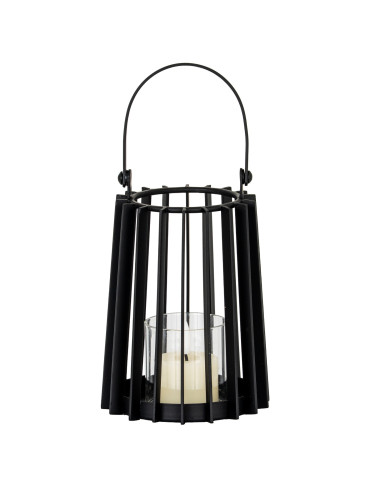 Buy Hill Interiors 24397 Lynk Small Lantern With Handle And Glass Candle Holder online in UK with fast delivery from FastDaddy