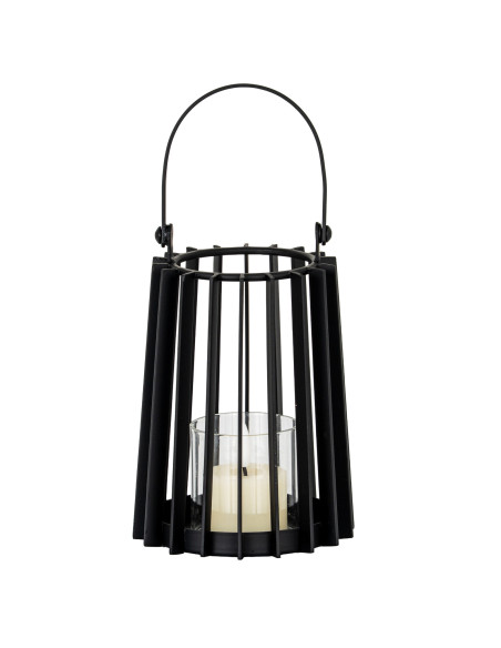Buy Hill Interiors 24397 Lynk Small Lantern With Handle And Glass Candle Holder online in UK with fast delivery from FastDaddy