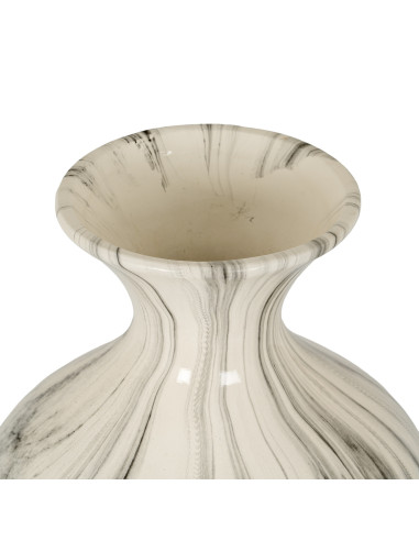 Buy Hill Interiors 21499 Marble Ellipse Large Vase online in UK with fast delivery from FastDaddy UK, your furniture expert.