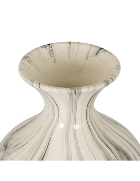 Buy Hill Interiors 21499 Marble Ellipse Large Vase online in UK with fast delivery from FastDaddy UK, your furniture expert.