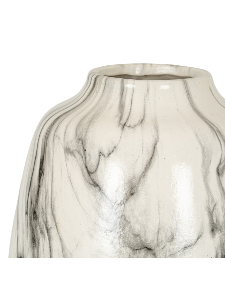 Affordable industrial style furniture Hill Interiors Marble Olpe Vase 21490 for modern home decor, free shipping options and se