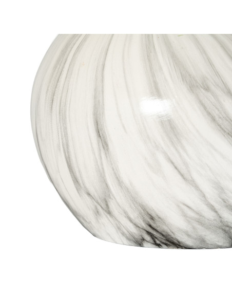 Affordable industrial style furniture Hill Interiors Marble Planter 21493 for modern home decor, free shipping options and secu