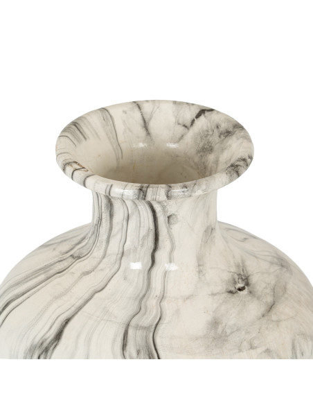 Buy Hill Interiors 21496 Marble Squat Vase online in UK with fast delivery from FastDaddy UK, your furniture expert.