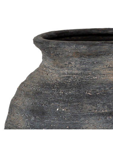 High-quality metal and wood construction of Hill Interiors SKU 24457 Marra Medium Olpe Vase, detailed view for UK customers.