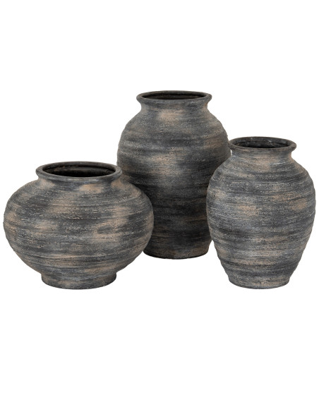 Full dimensions and specifications of Hill Interiors Marra Medium Olpe Vase 24457: Height 34.00cm, Width 26.00cm, perfect for y