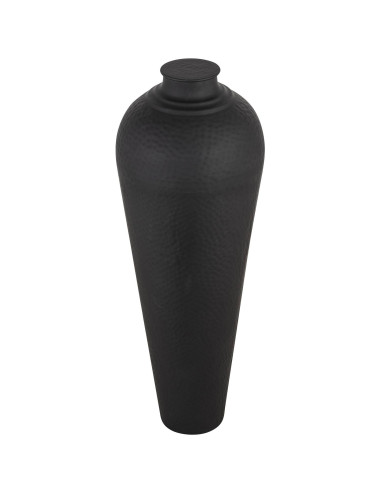 Buy Hill Interiors 22860 Matt Black Large Hammered Vase With Lid online in UK with fast delivery from FastDaddy UK, your furnit