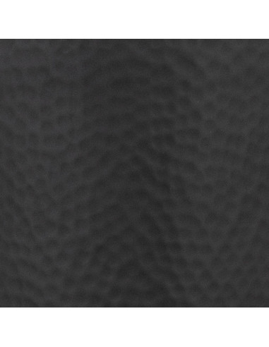 High-quality metal and wood construction of Hill Interiors SKU 22859 Matt Black Medium Hammered Vase With Lid, detailed view fo