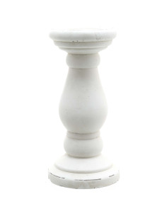 Hill Interiors Matt White Ceramic Candle Holder 22260 - Authentic Hill Interiors furniture directly from FastDaddy UK. Exclusiv