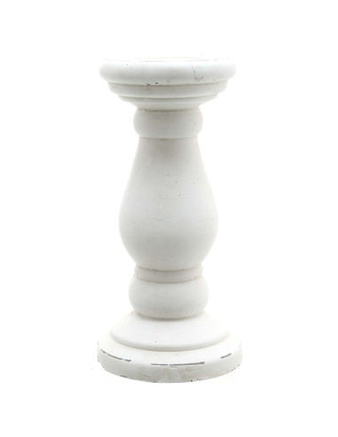 Hill Interiors Matt White Ceramic Candle Holder 22260 - Authentic Hill Interiors furniture directly from FastDaddy UK. Exclusiv