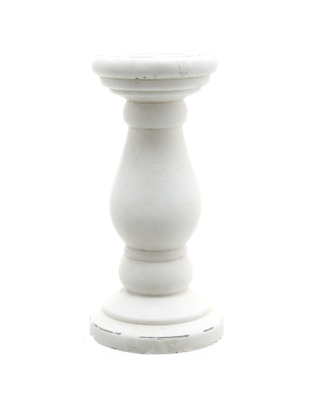 Hill Interiors Matt White Ceramic Candle Holder 22260 - Authentic Hill Interiors furniture directly from FastDaddy UK. Exclusiv