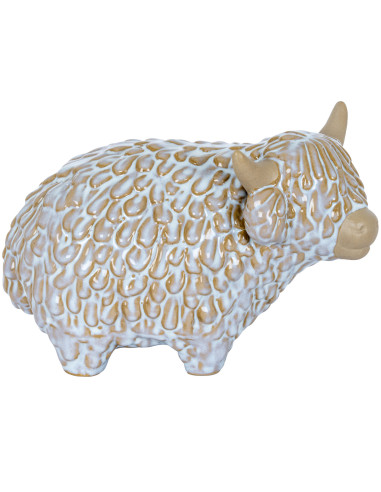 Buy Hill Interiors 24147 Medium Alora Ceramic Highland Cow online in UK with fast delivery from FastDaddy UK, your furniture ex