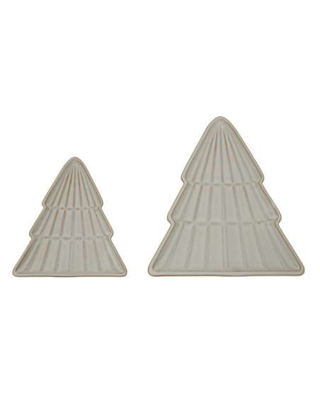 High-quality metal and wood construction of Hill Interiors SKU 24175 Medium Alora Ceramic Tree Dish, detailed view for UK custo