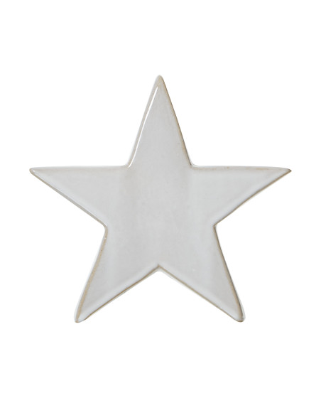 Hill Interiors Medium Ceramic Standing Star Decoration 23224 - Authentic Hill Interiors furniture directly from FastDaddy UK. E