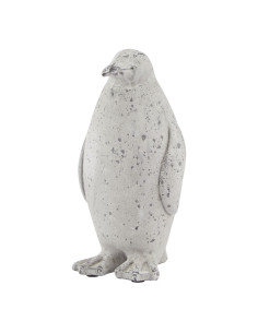 Hill Interiors Medium Grey Stone Effect Penguin Statue 23670 - Authentic Hill Interiors furniture directly from FastDaddy UK. E