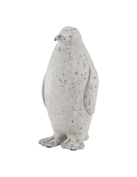 Hill Interiors Medium Grey Stone Effect Penguin Statue 23670 - Authentic Hill Interiors furniture directly from FastDaddy UK. E