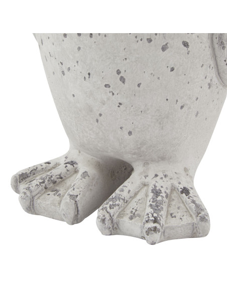 Affordable industrial style furniture Hill Interiors Medium Grey Stone Effect Penguin Statue 23670 for modern home decor, free