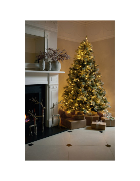 High-quality metal and wood construction of Hill Interiors SKU 23670 Medium Grey Stone Effect Penguin Statue, detailed view for