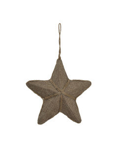 Hill Interiors Medium Jute Hanging Star 24162 - Authentic Hill Interiors furniture directly from FastDaddy UK. Exclusive collec