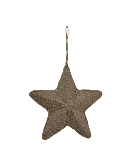 Hill Interiors Medium Jute Hanging Star 24162 - Authentic Hill Interiors furniture directly from FastDaddy UK. Exclusive collec