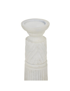 Hill Interiors Medium White Carved Candle Holder 24209 - Authentic Hill Interiors furniture directly from FastDaddy UK. Exclusi 2