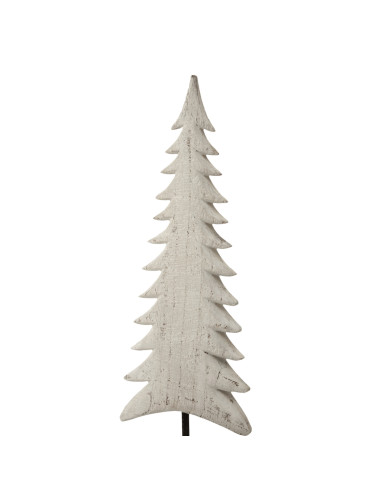 Affordable industrial style furniture Hill Interiors Medium Whitewashed Tall Tree On Stand 24052 for modern home decor, free sh