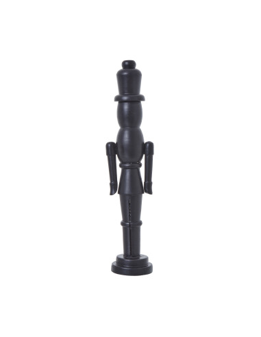 Hill Interiors Minimalist Black Wooden Nutcracker Decoration 23515 - Authentic Hill Interiors furniture directly from FastDaddy